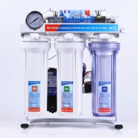 household kitchen 6 stage domestic ro uv water purifier/quality chinese products uv water filter system with water pressure gage